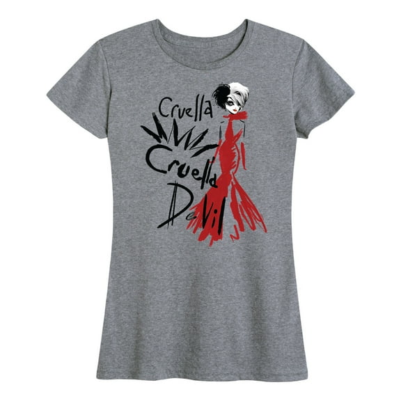 Disney's Cruella - Cruella Cruella De Vil - Women's Short Sleeve Graphic T-Shirt