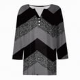 thumbnail image 4 of KPOPLK Women's Shirts Lightweight Summer Fall Fashion 3/4 Length Sleeve T Shirts Casual Tops Basic Blouses(XL,b220-Dark Gray), 4 of 5