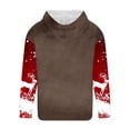 thumbnail image 4 of Sudadera con capucha para hombre, moda, movimiento, estampado navideño, suéter con capucha, sudadera con capucha, blusa para hombre, blusa de poliéster, 4 of 4