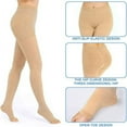 thumbnail image 2 of Dosaele 1 Paire de Collants de Compression Médicaux 20-32mmHg Noir Taille G Bas de Compression en Nylon pour Femmes & Hommes, 2 of 6