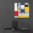 thumbnail image 6 of Epic Art 'Mondrian NFT2' by Epic Portfolio, Acrylic Glass Wall Art, 12"x12", 6 of 8
