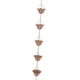 thumbnail image 4 of Cadena de metal para captación de agua de lluvia. Cadenas para captación de agua de lluvia. Canalón exterior. Estilo A, 4 of 9