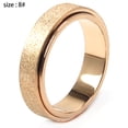 thumbnail image 2 of Anillos de ansiedad de acero inoxidable de titanio para mujeres y hombres., 2 of 5