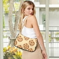 thumbnail image 6 of Chocolate Chip Cookies SmallWomen Small Shoulder Bag Crossbody Tote Hobo Bags Purse Clutch Handbags with Chain Strap for Women, 6 of 7