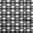 thumbnail image 1 of oneOone Cotton Poplin Twill Black Fabric Skull Sewing Fabric By The Yard Printed Diy Clothing Sewing Supplies 56 Inch Wide-SC, 1 of 1