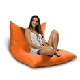 thumbnail image 2 of Jaxx 18365530 Finster Outdoor Bean Bag Lounge Chair with Sunbrella, Tangerine, 2 of 5