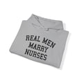 thumbnail image 4 of Nurse RN Husband Wife Wedding Engagement Hoodie, Gifts, Hooded Sweatshirt, 4 of 4
