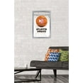 thumbnail image 2 of NBA Atlanta Hawks - Drip Basketball 21 Wall Poster, 14.725" x 22.375", Framed, 2 of 3