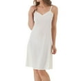 thumbnail image 1 of Women's Shadowline 27304 Adjustable Strap 25 Inch Daywear Full Slip (Ivory 36), 1 of 1