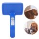 thumbnail image 4 of Depilación automática de plástico azul para mascotas, peine con nudo abierto, suministros de limpieza y aseo para perros, 4 of 12