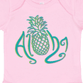 thumbnail image 4 of Inktastic Aloha- with Multicolor Teal Pineapple Boys or Girls Baby Bodysuit, 4 of 5