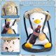 thumbnail image 2 of Adorno colgante para coche de pato columpio, accesorios bonitos de pato columpio para coche, estilo fresco-Aespa Feliz Sencillez, 2 of 3