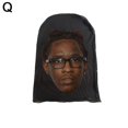 thumbnail image 1 of Trendy Artistic Balaclava - Polyester - Bold Color Design - Perfect for Casual or Events, 1 of 1