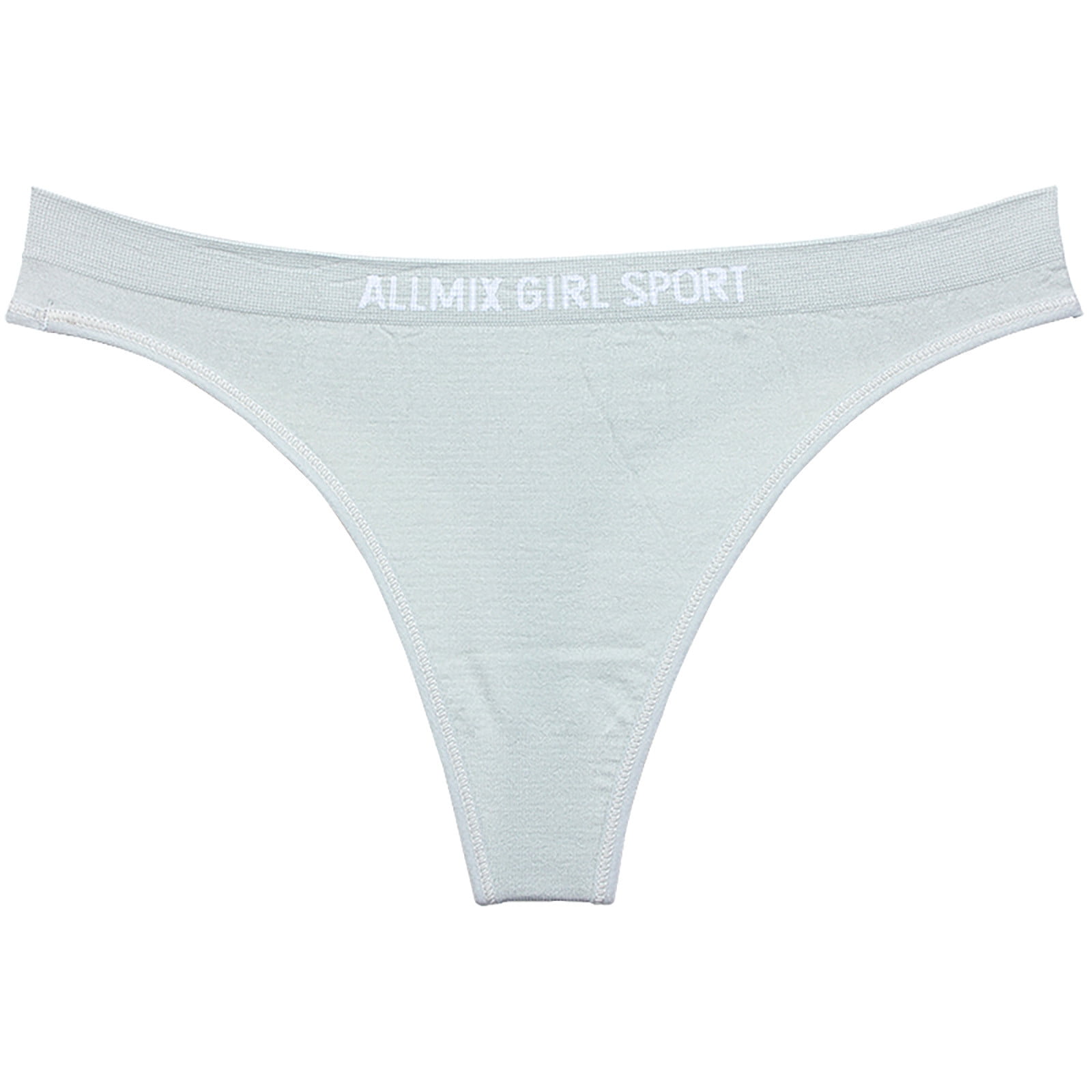 AnuirheiH Women Sexy Panties Sports Striped Low Waist Seamless Minimalist  Thong M-L 4$ off 2nd item