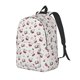 thumbnail image 1 of Disketp Cherry Berries print Canvas Backpack Lightweight Travel Daypack Student Rucksack Laptop Backpack-Small, 1 of 5