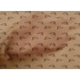 thumbnail image 4 of oneOone Cotton Poplin Dark Beige Fabric Rabbit Animal Sewing Craft Projects Fabric Prints By Yard 56 Inch Wide, 4 of 4