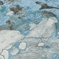 thumbnail image 2 of Dalyn Rugs Machine Washable Indoor/Outdoor Chantille Blue 5' x 7'6" Rug, 2 of 9