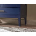 thumbnail image 3 of Home Source 79" Enchanta Glass Elegance Collection: Curio Cabinet with Tall Glass Doors (Blue), 3 of 6