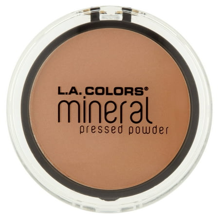 L.A. Colors Mineral Pressed Powder, Sand (Best Makeup Products For Black Women)