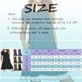 thumbnail image 4 of Gibobby Dresses for Women 2042 Concert Dresses Women Summer Fall Crew Neck Short Sleeve Sleeve Lace Hem T Shirt Loose Dress Women's Maxi Sundresses, 4 of 4
