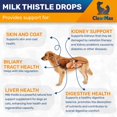 thumbnail image 4 of Suplemento Clear Max Milk Thistle Liver Support, 60 ml, para perros y gatos, 4 of 8