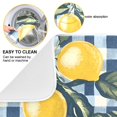 thumbnail image 2 of Yayeee Dish Drying Mat for Kitchen Counter 16"x18" Microfiber Absorbent Pad, Retro Beige Lemon, 2 of 7