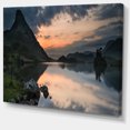 thumbnail image 2 of Stunning Sunrise over Lake Panorama - Large Landscape Canvas Art Print, 2 of 4