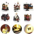 thumbnail image 4 of Brightness LED Light Up Small Village House Scene Christmas Decor Ornament Christmas Household/Wedding/Party Decoration-Supplies, 4 of 12
