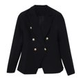 thumbnail image 7 of DHFJKG Blazers For Women Suit Jacket Long Sleeve Open Front Slim Fit Lapel Coat Work Office Formal Wear Trendy Outerwear, 7 of 7