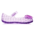 thumbnail image 4 of Mepaouo Girls Princess Dress Sandals Jelly Shoes for Toddler Clear Glitter Mary Jane Flats, 4 of 9