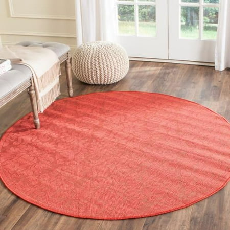 Orange Round Outdoor Rug | Round Outdoor Rugs | Pinterest ...