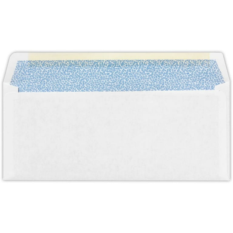 W-2 & 1099 Tax Envelopes – Security Tint Window Style, 3 7/8 X 8 5/8 Inches, White 24lb Paper, 250 Count Pack