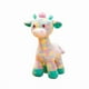 thumbnail image 1 of Muñeca de peluche de jirafa colorida de 35 cm para niños, 1 of 2