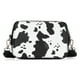 thumbnail image 3 of Bandolera Montana West Wrangler de piel vegana negra con estampado de vaca, 3 of 6