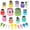 12, variant on UYWZQ-24 pcs Vegetable Cutter Shapes Sets Cookie Cutters Fruit Stamps Mold with 20 pcs Food Picks and Forks for Kids