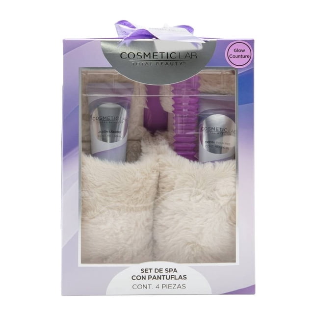 Trendy set SPA pantuflas Cosmetic Lab 4 piezas | Walmart en línea