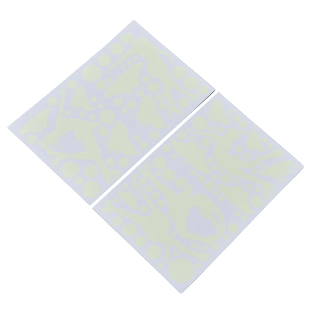 Etiqueta de la pared de bricolaje, etiqueta de la pared luminosa etiqueta de la pared que brilla intensamente etiqueta decorativa materiales ecológicos