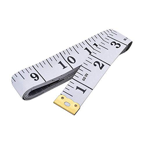 3 Pcs 300cm/120 Inch Double-Scale Soft Tape Measuring Weight Loss Medical Body Measurement Sewing Tailor Cloth Dressmaker Flexible Ruler with 4pcs Seam Rippers by DesignerBox Heavy Duty