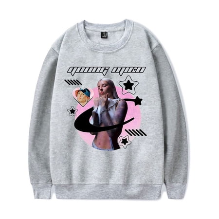 Young Miko Merch Sweatshirt Hoodies Men Women Long Sleeve Rapper Sweatshirt Crewneck Streetwear Pullover