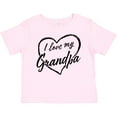 thumbnail image 3 of Inktastic I Love My Grandpa in Black Chalk Heart Boys or Girls Baby T-Shirt, 3 of 5