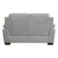 thumbnail image 3 of OakvillePark Milford Fabric Upholstered Living Room Loveseat, Light Gray, 3 of 5