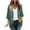 Army Green, variant on Womens Floral Print Cardigan Plus Size 3/4 Sleeve Open Front Outwear Chiffon Lightweight Casual Loose Jackets (S, Purple)