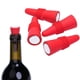 thumbnail image 1 of Rojo 8 Piezas Tapones de Vino, Reemplazo de Sellador de Botellas de Bebidas de Silicona Reutilizable con Mango para Corcho para Mantener el Vino Fresco, 1 of 5