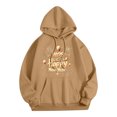 thumbnail image 2 of Sudadera con capucha de manga larga para hombre, estilo casual, de color liso, con bolsillo, de poliéster, 2 of 2