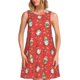 thumbnail image 1 of Balery merry Christmas gnome Vestidos de verano para mujer con estampado: vestido holgado sin mangas, vestido playero informal y cómodo para días calurosos., 1 of 7