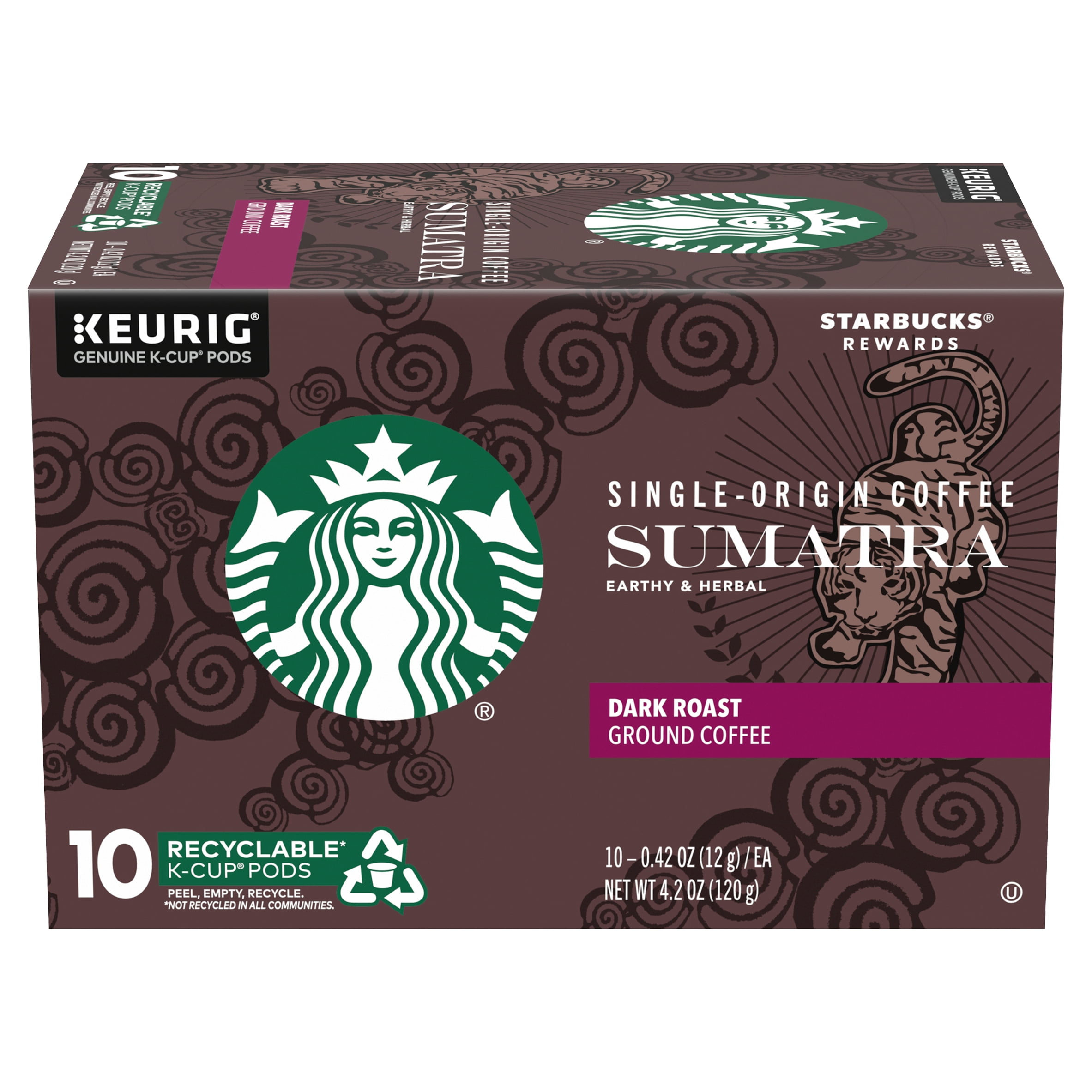 STARBUCK KCUP SUMATRA, 4.2 oz