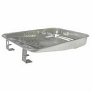 Weiler 804-49010 9 in. gal. vanized Steel Paint Tray- 2 qt. Capacity