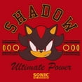 thumbnail image 2 of Mens Sonic the Hedgehog Shadow Ultimate Power Lightweight Hoodie, 2 of 4