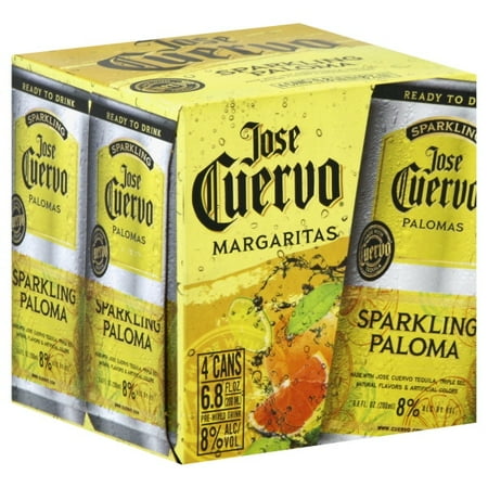 Jose Cuervo Authentic Paloma Cans 4pk - Walmart.com Jose Cuervo Authentic Paloma Cans 4pk - Walmart.com