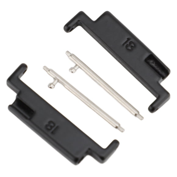 Metal Watch Band Adapter Premium Connection for 18-22mm Smartwatches Stainless Steel Set